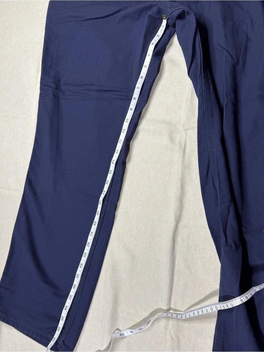 Carhartt FRB159 FR CAT 2 Relaxed Fit Work Pants 38x32 Navy Flame Resistant Pants